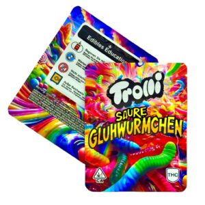 TROLLI GLUHWURMCHEN GUMMIES France trolli gluhwurmchen gummies Delta 9 THC France
