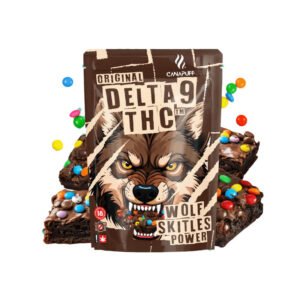 Brownie 150mg Delta 9 THC - Canapuff - Wolf Skittles Power brownie 150mg delta Delta 9 THC France
