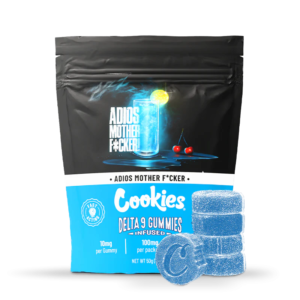 Gummies 10 mg Delta 9 THC - COOKIES - Adios Mother F*cker 100mg gummies 10 mg Delta 9 THC France
