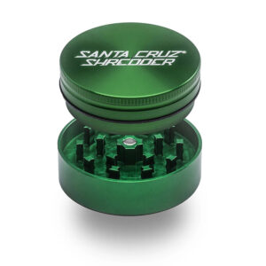 Grinder Aluminium 55mm - 2 Parties - Santa Cruz Shredder - Vert grinder aluminium 55mm Delta 9 THC France