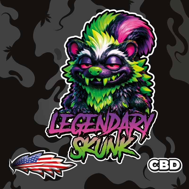 Legendary Skunk - Fleurs CBD legendary skunk Delta 9 THC France