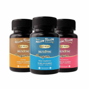 Gummies Delta 9 THC Live Resin 10mg - Mellow Fellow - 350mg gummies delta 9 Delta 9 THC France