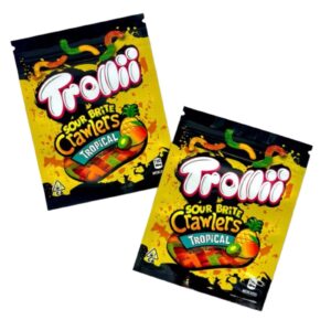 TROLLI CRAWLERS TROPICAL GUMMIES France trolli crawlers tropical Delta 9 THC France