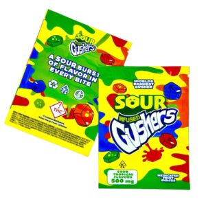 GUSHERS SOUR France gushers sour Delta 9 THC France