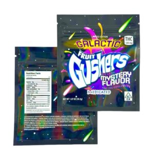 GUSHERS GALACTIC FRUIT GUMMIES France gushers galactic fruit Delta 9 THC France