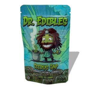 Dr. Edibles Cannabis Sativa L Citrus Sap Gummies – 10pck France dr. edibles cannabis Delta 9 THC France