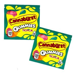 CANNABURST TROPICAL GUMMIES France cannaburst tropical gummies Delta 9 THC France