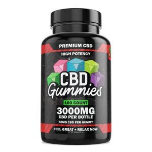 Hemp Bombs Hemp Bombs, High Potency CBD Gummies, Isolate THC-Free, 100c