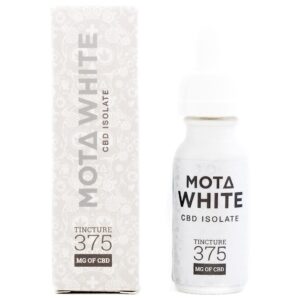 MOTA White CBD Tincture France (375mg CBD) mota white cbd Delta 9 THC France