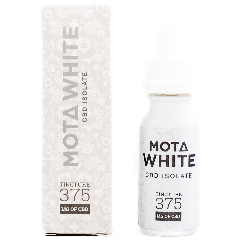 MOTA White CBD Tincture France (375mg CBD) mota white cbd Delta 9 THC France