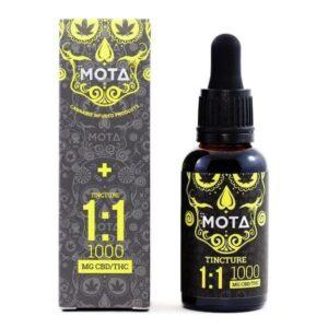 Mota THC/CBD 1:1 Tincture (500mg / 500mg) France mota thc/cbd 1:1 Delta 9 THC France