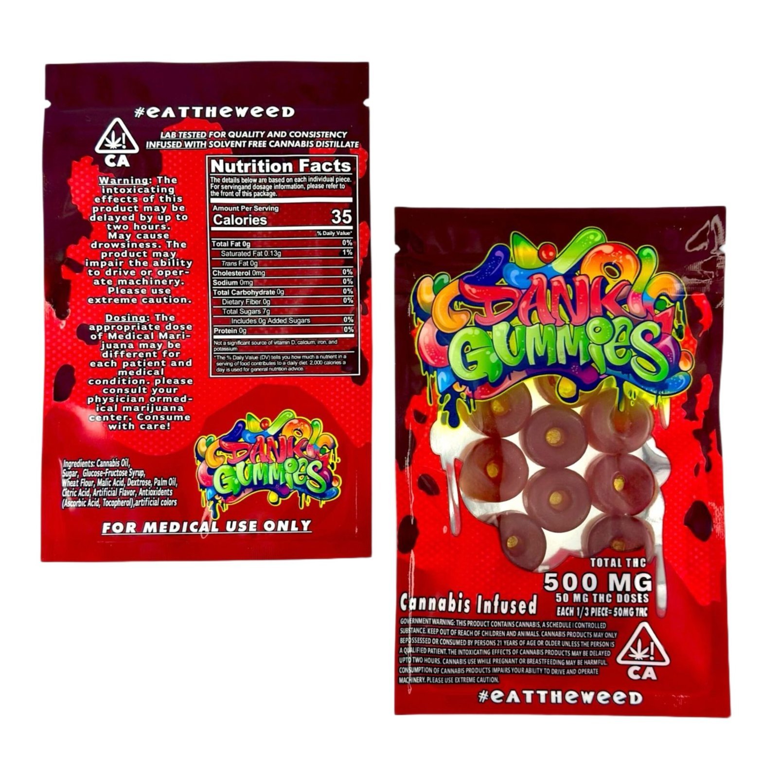 Gummies Delta 9 THC en colis neutre, delta 9 thc
