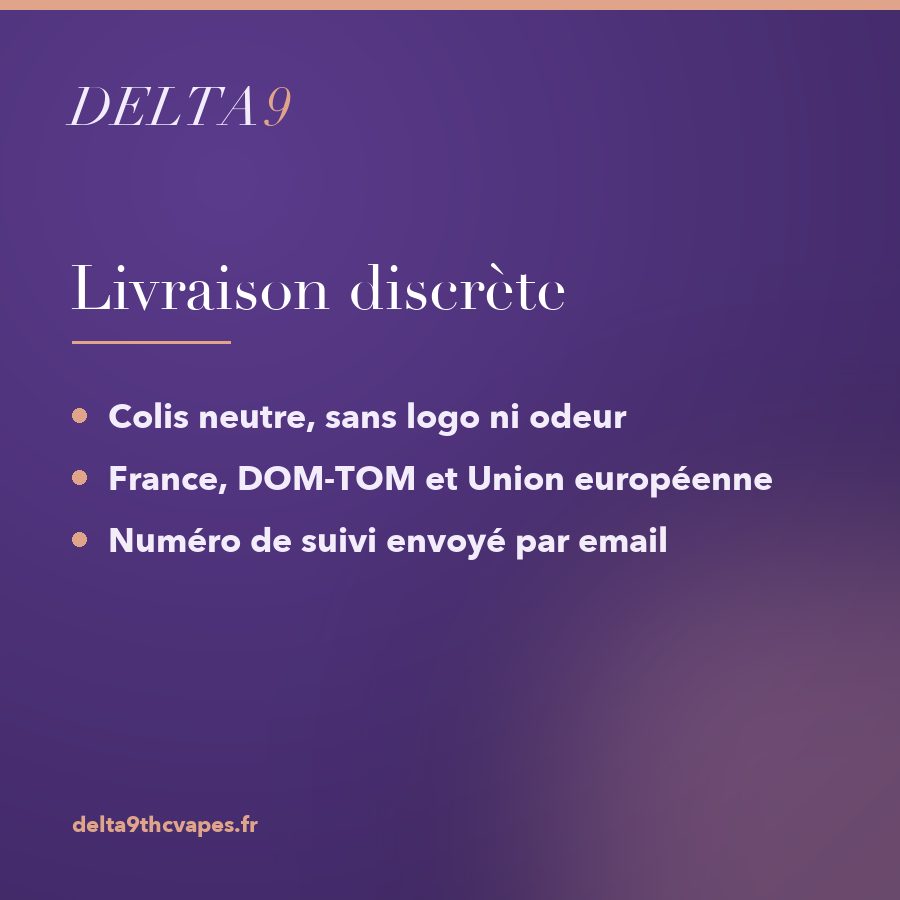 Livraison discrète en colis neutre